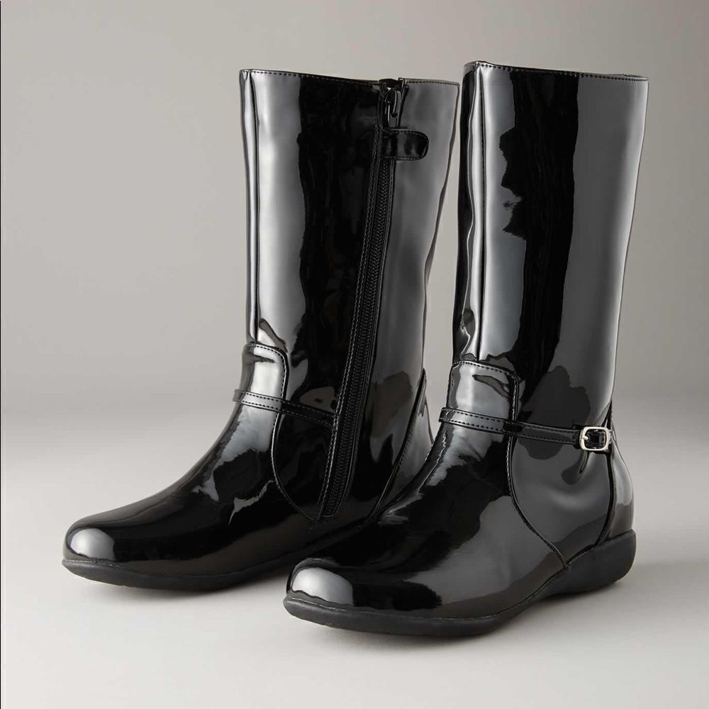 Nordstrom Black patent boots